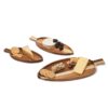 Bandejas de Hoja en Madera de Acacia