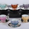 Set de 6 Tazas de Colores Silver