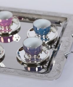 Set de 6 Tazas de Colores Silver - Imagen 2