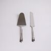 Set de Pala y Cuchillo Stainless steel martillado