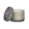 Heathered Suede 8 oz Shimmer Candle