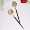Cucharas de servir Black & Gold
