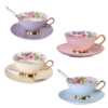 Juego de Té Jardin Floral Set x 4