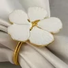 Anillos para Servilletas / white flower