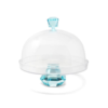 Turquoise Crystal Cake Dome
