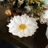 Plato Flor white