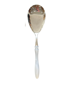 Cuchara para arroz  modelo Elba - blanco perlado - Imagen 2