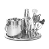 Set de Coctelería en Acero Inoxidable – 9 Piezas con Bandeja