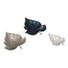 Trio plato de hojas