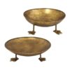 Bowl Gold iron Duck Feet