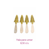 Palas para untar en forma de arbol de navidad