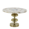 agate cake stand